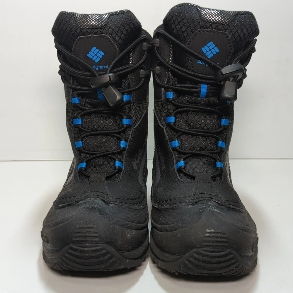 Columbia Bugaboot Plus IV Omni heat 400g rain snow boot little kids size 1 EU 32